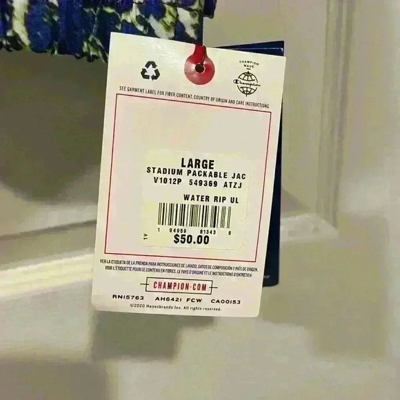 Champion packable pullover Adult size L - Picture 4 of 5